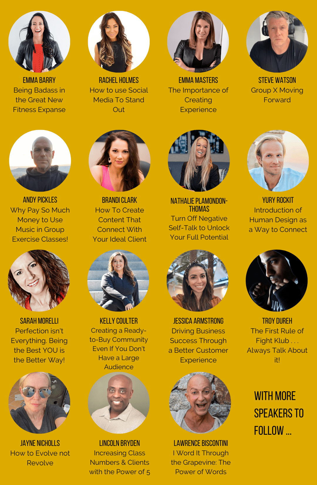 20+ featured industry influencers